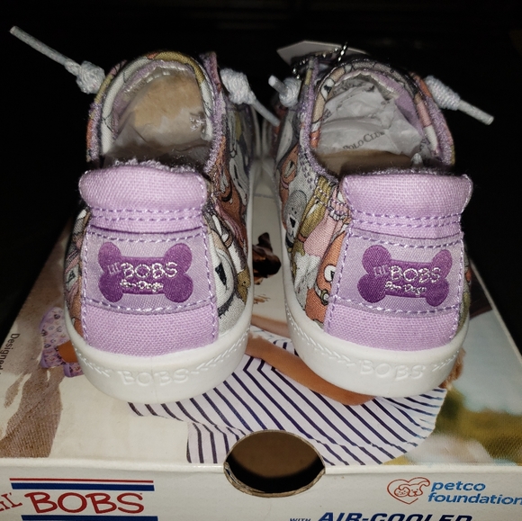 Skechers Lil BOBS Beach Bingo Dog Park Sneaker (Girls') - Picture 6 of 11